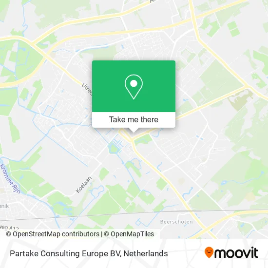 Partake Consulting Europe BV map