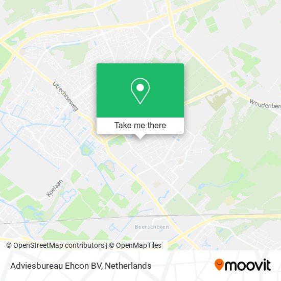 Adviesbureau Ehcon BV map