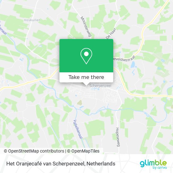 Het Oranjecafé van Scherpenzeel map