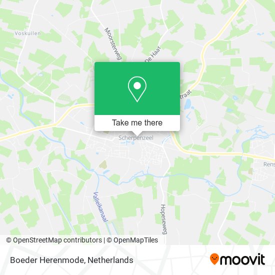Boeder Herenmode map