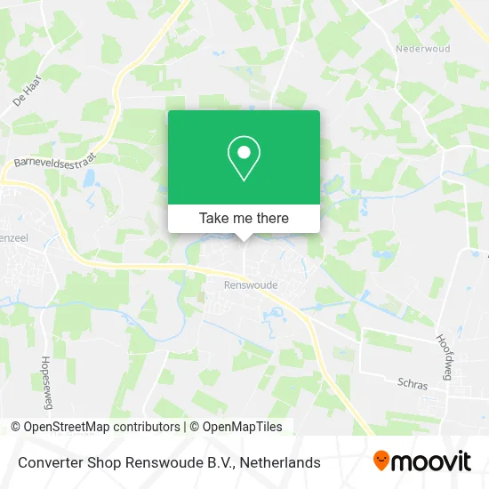 Converter Shop Renswoude B.V. map