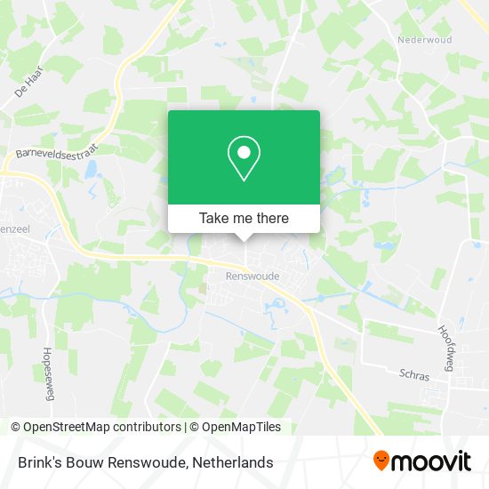 Brink's Bouw Renswoude map