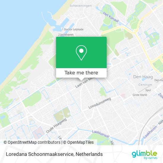 Loredana Schoonmaakservice map