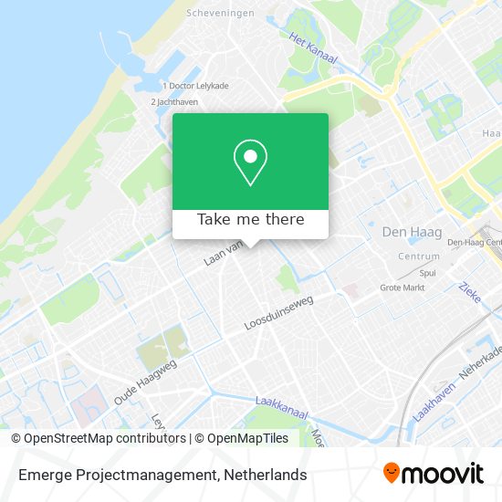 Emerge Projectmanagement Karte