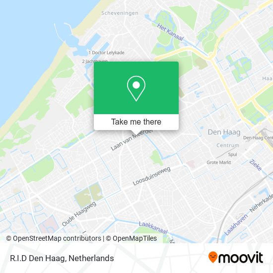 R.I.D Den Haag map
