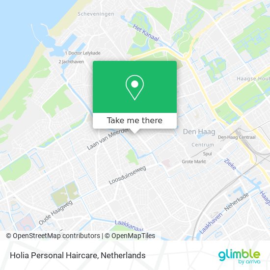 Holia Personal Haircare map