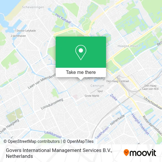 Govers International Management Services B.V. map