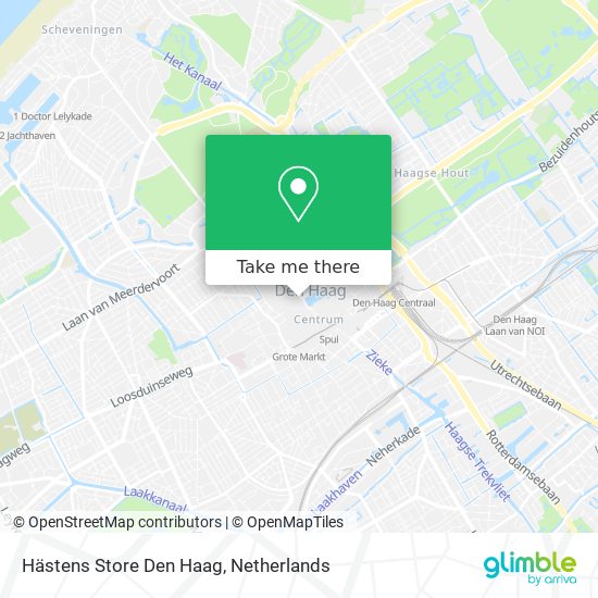 Hästens Store Den Haag map