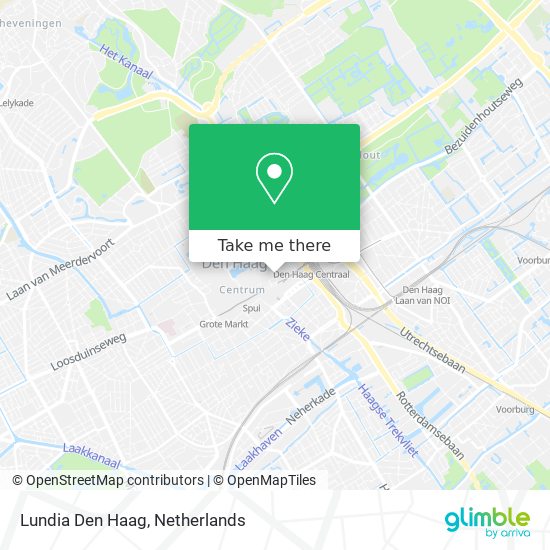 Lundia Den Haag Karte