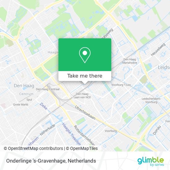 Onderlinge 's-Gravenhage Karte