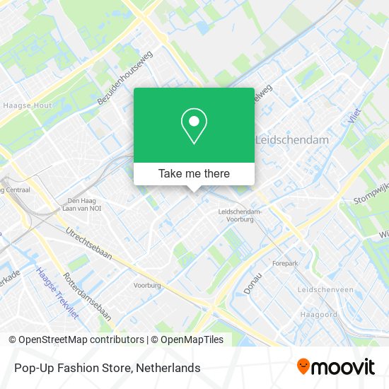Pop-Up Fashion Store Karte