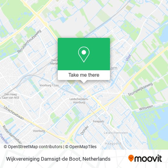 Wijkvereniging Damsigt-de Boot map