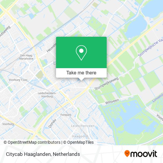 Citycab Haaglanden map