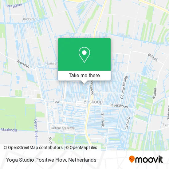 Yoga Studio Positive Flow map