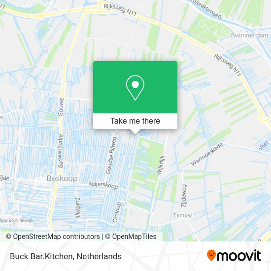 Buck Bar.Kitchen map