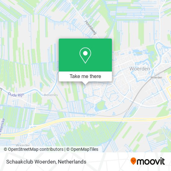 Schaakclub Woerden map