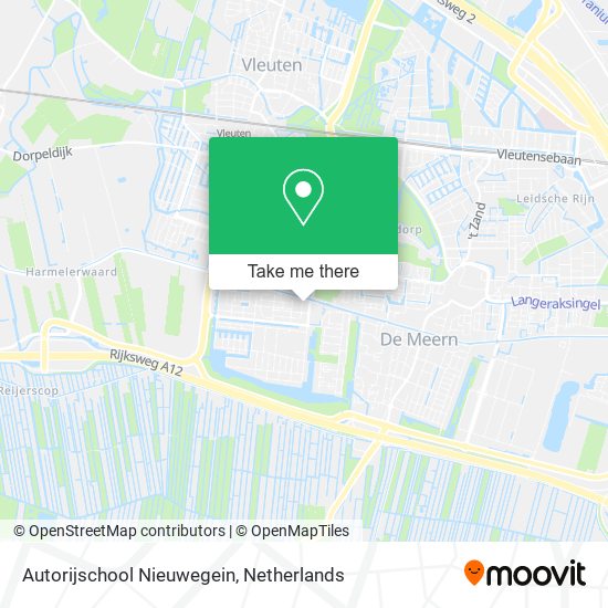 Autorijschool Nieuwegein Karte