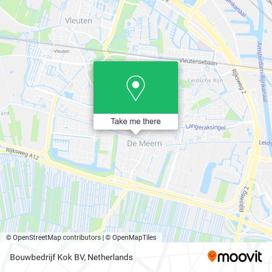 Bouwbedrijf Kok BV map