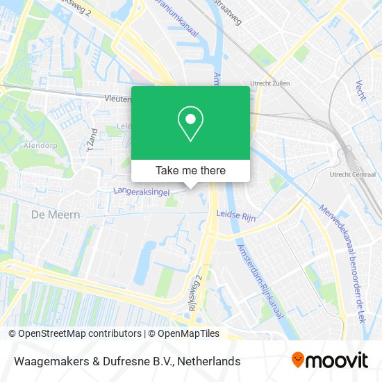 Waagemakers & Dufresne B.V. map