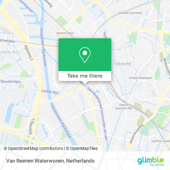 Van Reenen Waterwonen Karte