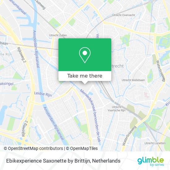 Ebikexperience Saxonette by Brittijn map