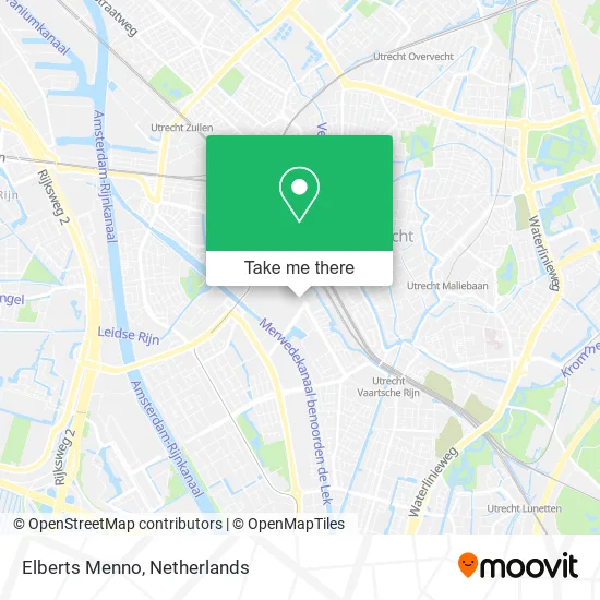 Elberts Menno map