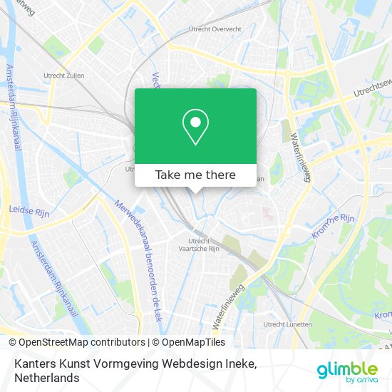 Kanters Kunst Vormgeving Webdesign Ineke Karte