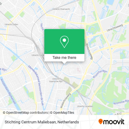 Stichting Centrum Maliebaan map