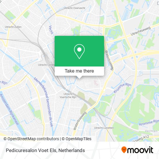 Pedicuresalon Voet Els map