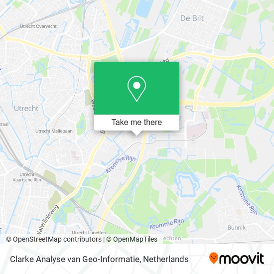 Clarke Analyse van Geo-Informatie map