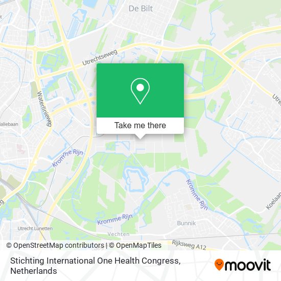 Stichting International One Health Congress map
