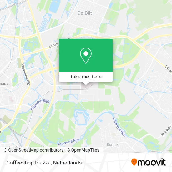 Coffeeshop Piazza map