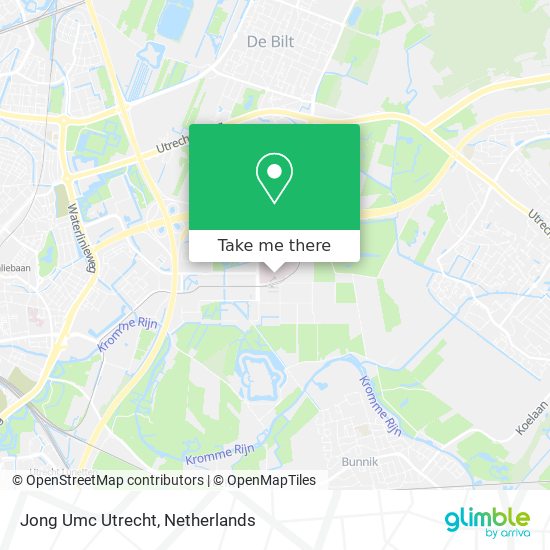 Jong Umc Utrecht map