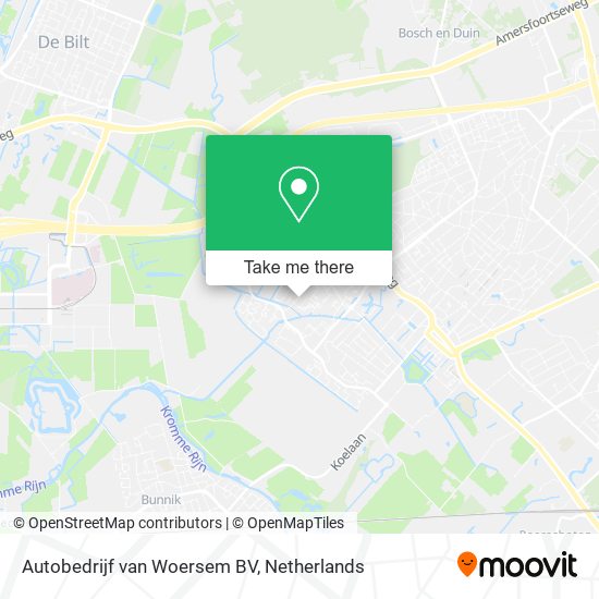 Autobedrijf van Woersem BV Karte