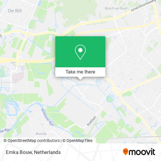 Emka Bouw map