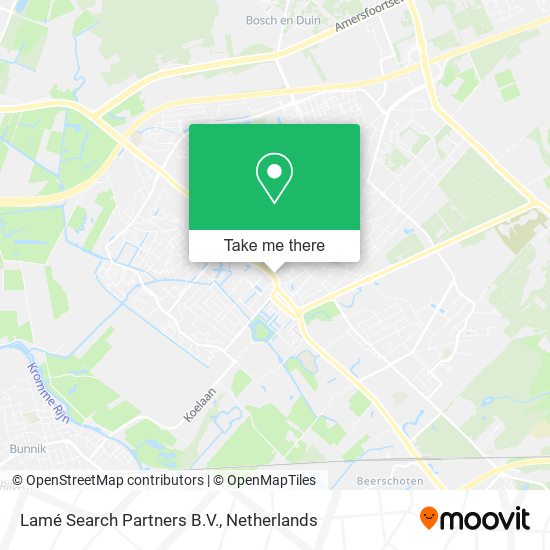 Lamé Search Partners B.V. map