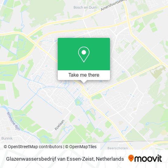 Glazenwassersbedrijf van Essen-Zeist map