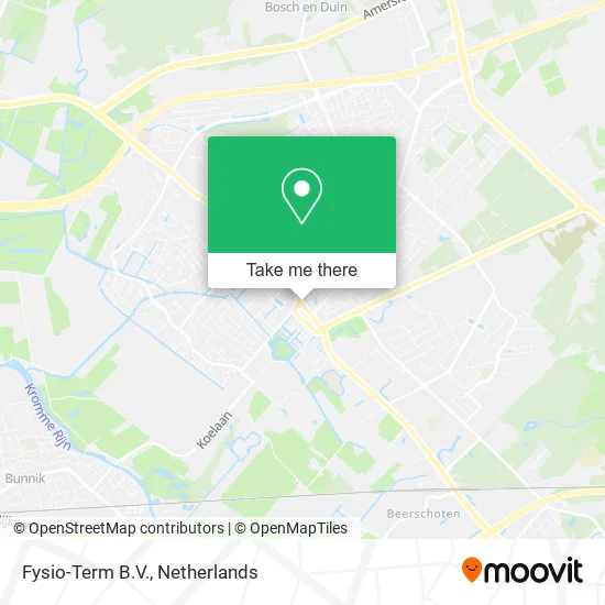 Fysio-Term B.V. map