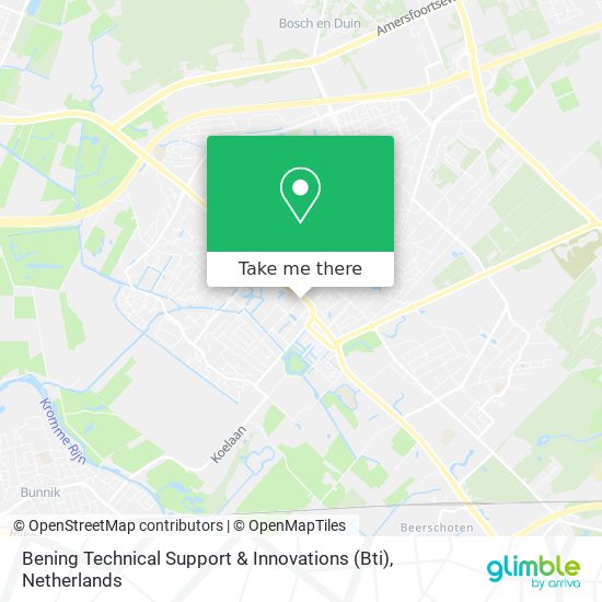 Bening Technical Support & Innovations (Bti) map