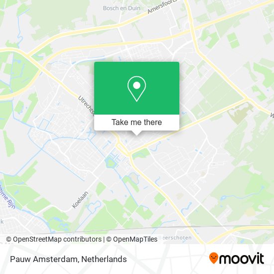 Pauw Amsterdam map