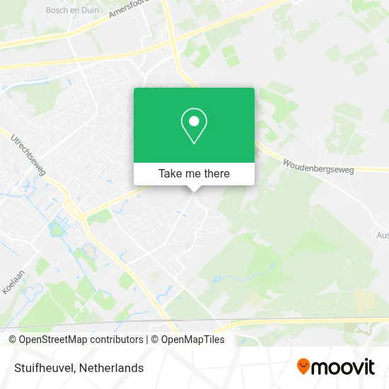 Stuifheuvel map