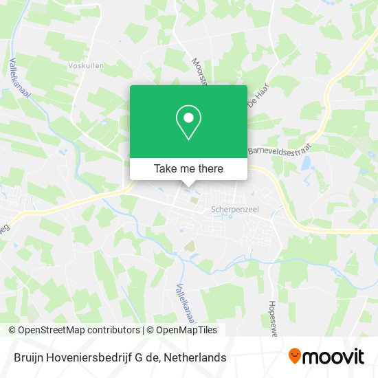 Bruijn Hoveniersbedrijf G de map