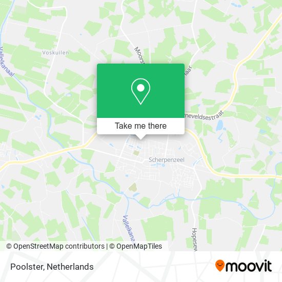 Poolster map