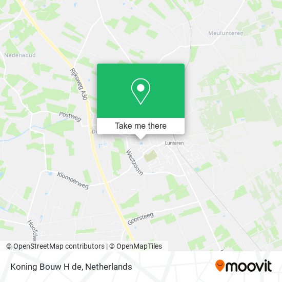 Koning Bouw H de map