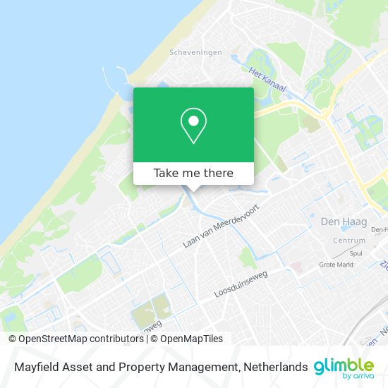 Mayfield Asset and Property Management map