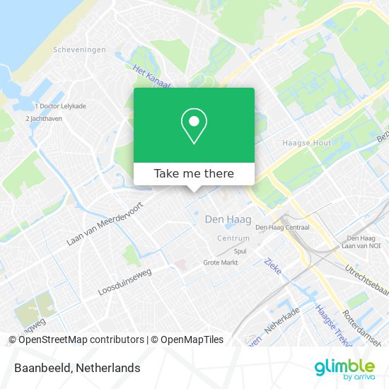 Baanbeeld map