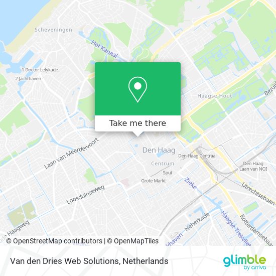 Van den Dries Web Solutions map