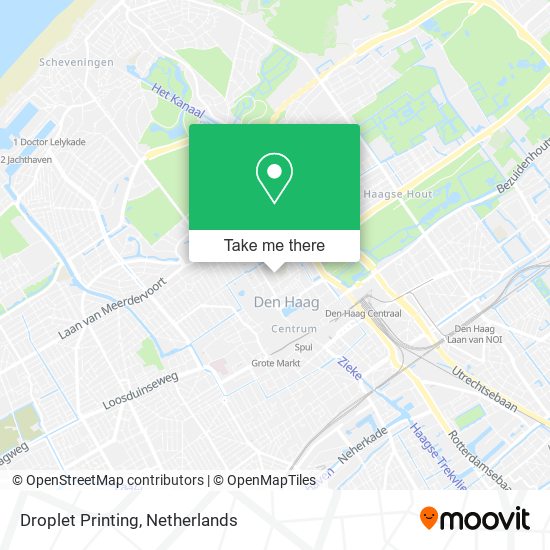 Droplet Printing map