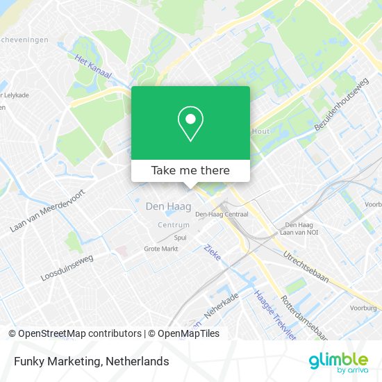 Funky Marketing map