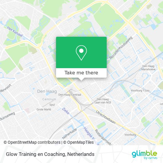 Glow Training en Coaching map